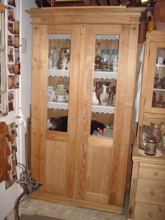 Schrank Fichte roh,Höhe 208cm,VP 500,-